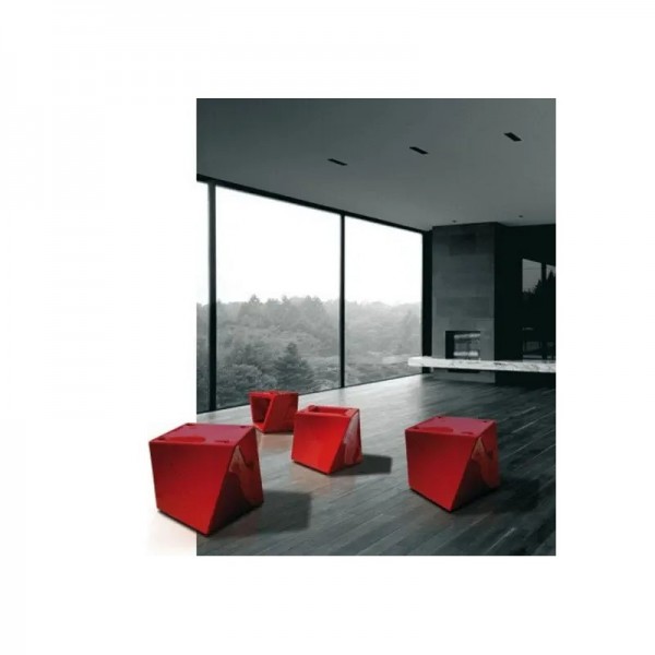 Pouf da esterno Twist in polietilene by Arkema